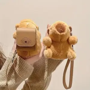 Backpack Capybara Keychain/Earphone Case