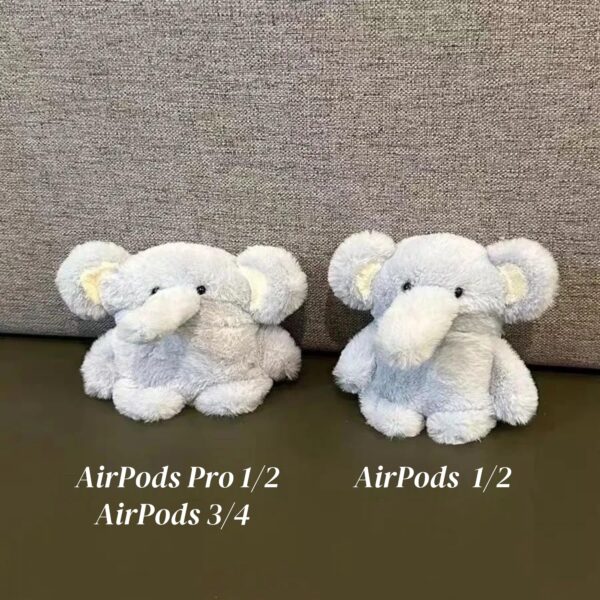 Elephant Plush EarPhone Case - Image 4